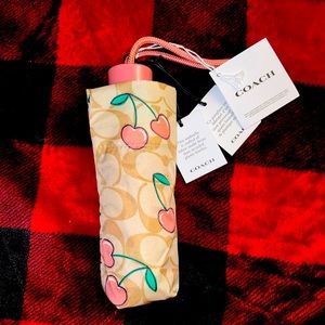 Coach cherry umbrella